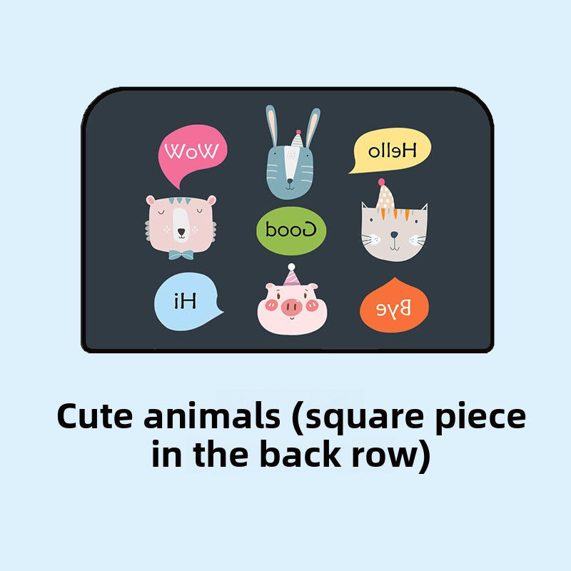 Car Cartoon Magnet Sunshade Creative Cute Car Interior Window Shade Sun Protection Heat Insulation Magnetic Retractable Side Window