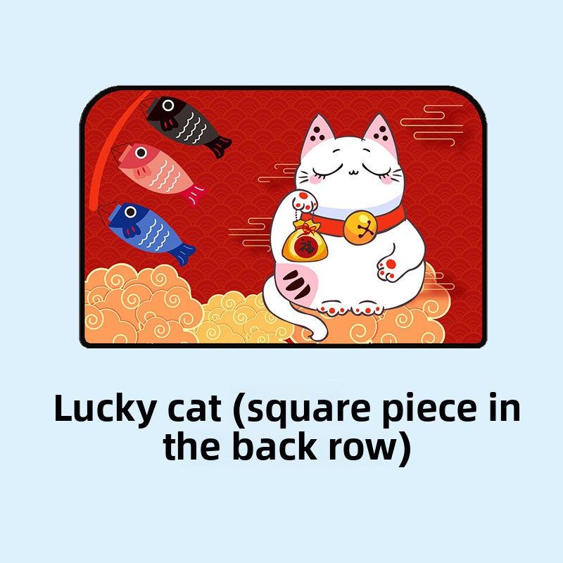 Car Cartoon Magnet Sunshade Creative Cute Car Interior Window Shade Sun Protection Heat Insulation Magnetic Retractable Side Window
