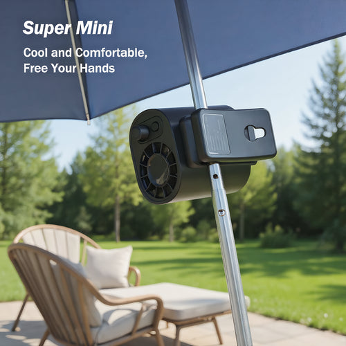 COOLCAR Car Clip On Fan with LED Display