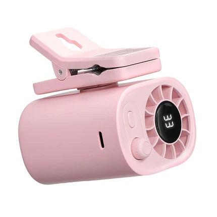 COOLCAR Car Clip On Fan with LED Display