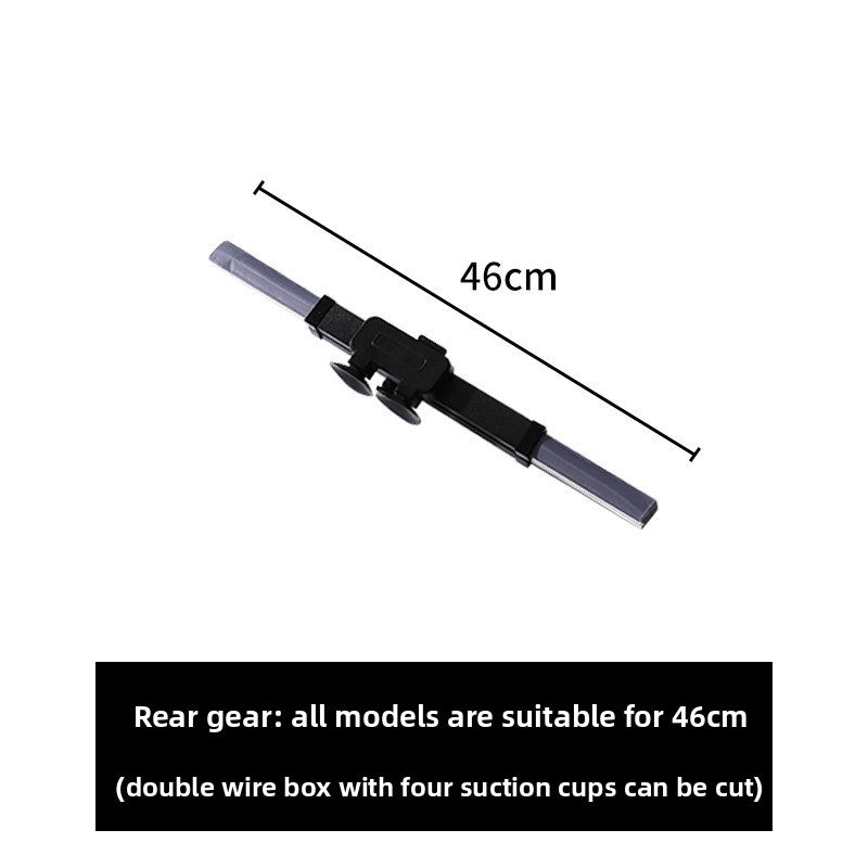 Car Sunshade Curtain Automatic Retractable Front Windshield Sunshade Light Blocking Curtain