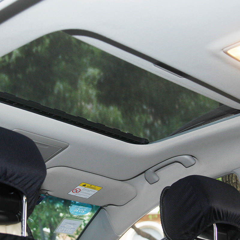 Car Sunroof Shade Curtain Mesh Window Car Mosquito Net Interior Heat Insulation Cloth Mosquito Cover Car Roof Sunshade